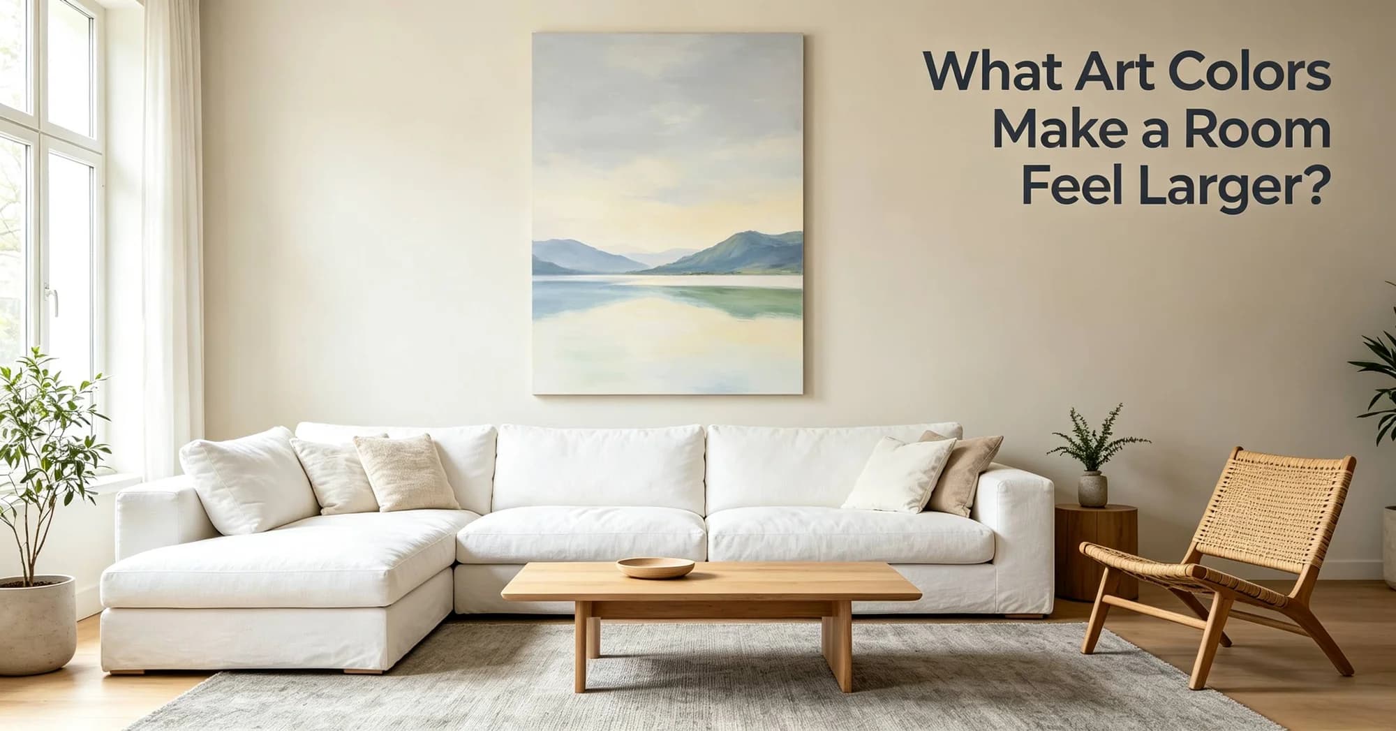 What Art Colors Make a Room Feel Larger?