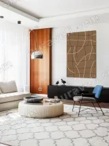 Abstract Line Grid Canvas Wall Art for Living Room Bedroom Home Decor – view 5