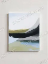 Abstract Wave Canvas Wall Art for Bedroom and Living Room Home Decor – view 2