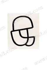 Abstract Minimalist Line Art Wall for Living Room framed modern home decor
