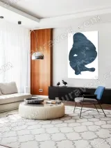 Bird Silhouette Ocean Waves Canvas Wall Art for Living Room Home Decor – view 5