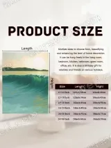 Sunset Ocean Wave Coastal Canvas Wall Art for Living Room Home Decor – view 7