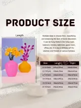 Colorful Floral Vases Canvas Wall Art for Living Room Home Decor – view 7