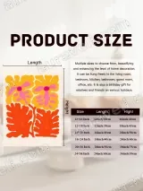 Abstract Floral Canvas Wall Art for Living Room Bedroom Home Decor – view 7