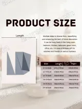 Gray Abstract Geometric Canvas Wall Art for Home Decor – view 7