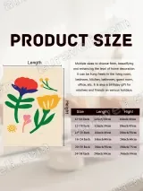 Colorful Floral Canvas Wall Art for Living Room Home Decor – view 7