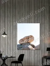 Beach Rock Stack Canvas Wall Art for Living Room Home Decor – view 3