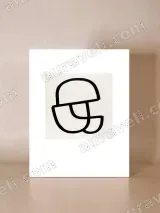 Abstract Minimalist Line Art Wall Art for Living Room Bedroom Home Decor – view 4