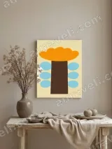 Abstract Tree Canvas Wall Art for Living Room Bedroom Home Decor – view 3