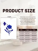 Blue Flower & Bird Canvas Wall Art for Living Room Bedroom Home Decor – view 7
