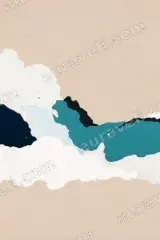 Abstract Landscape Canvas Wall Art for Living Room Bedroom framed modern home decor