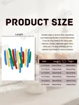 Colorful Abstract Brush Strokes Canvas Wall Art for Home Decor – view 7