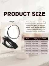 Abstract Black Brushstroke & Circle Wall Art for Home Decor – view 7