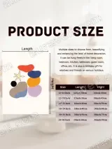 Abstract Beach Pebbles & Starfish Canvas Wall Art for Home Decor – view 7