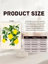Lemon Branch Canvas Wall Art for Living Room Bedroom Home Decor – view 7