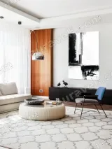 Abstract Black White Canvas Wall Art for Home Office Decor – view 5