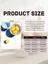 Lemons & Colanders Still Life Canvas Wall Art for Kitchen Home Decor – view 7