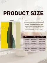 Abstract Color Block Canvas Wall Art for Living Room Home Decor – view 7