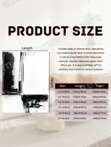 Abstract Black White Canvas Wall Art for Home Office Decor – view 7