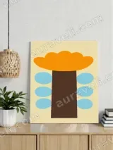 Abstract Tree Canvas Wall Art for Living Room Bedroom Home Decor – view 2