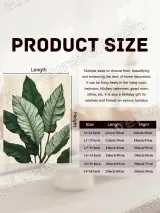 Botanical Tropical Leaf Canvas Wall Art for Living Room Bedroom Home Decor – view 6