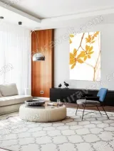 Autumn Yellow Leaves Canvas Wall Art for Living Room Decor – view 5