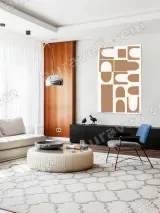 Abstract Geometric Canvas Wall Art for Living Room Bedroom Home Decor – view 5