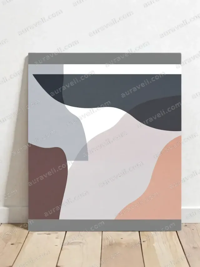 Abstract Geometric Canvas Wall Art for Living Room Bedroom Home Decor — art print