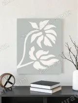 Minimalist Floral Canvas Wall Art for Living Room Bedroom Home Decor – view 3
