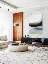 Abstract Wave Canvas Wall Art for Bedroom and Living Room Home Decor – view 5