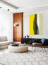Abstract Color Block Canvas Wall Art for Living Room Home Decor – view 5