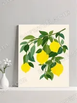 Lemon Branch Canvas Wall Art for Living Room Bedroom Home Decor – view 2
