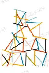 Abstract Colorful Lines Canvas Wall Art for Living Room framed modern home decor
