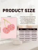 Checkered Cherries Canvas Wall Art for Living Room Bedroom Home Decor – view 7