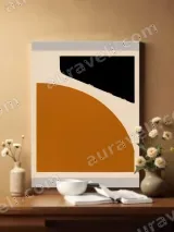 Abstract Geometric Canvas Wall Art for Living Room Bedroom Home Decor – view 2