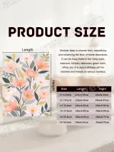 Blush Floral Canvas Wall Art for Bedroom Living Room Home Decor – view 7