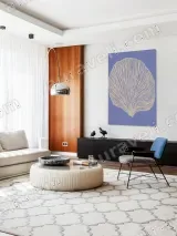 Botanical Fan Leaf Canvas Wall Art for Living Room Bedroom Home Decor – view 5