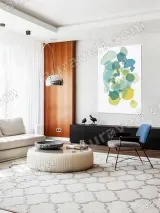 Abstract Watercolor Blobs Canvas Wall Art for Living Room Bedroom Home Decor – view 4