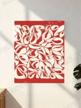 Abstract Floral Canvas Wall Art for Living Room Home Decor – view 2