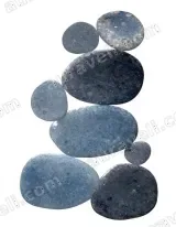 Blue Pebble Stacking Canvas Wall Art for Living Room Bedroom Home Decor living room wall art for modern home decor