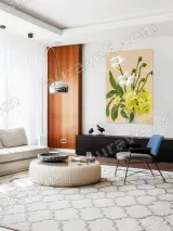White & Yellow Floral Bouquet Canvas Wall Art for Living Room Home Decor – view 5