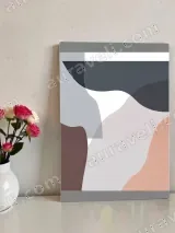 Abstract Geometric Canvas Wall Art for Living Room Bedroom Home Decor – view 2