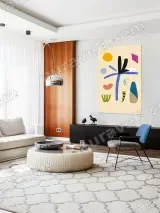 Abstract Geometric Canvas Wall Art for Living Room Bedroom Home Decor – view 5