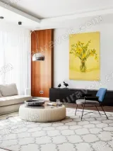 Yellow Daisy Bouquet Canvas Wall Art for Living Room Bedroom Home Decor – view 5