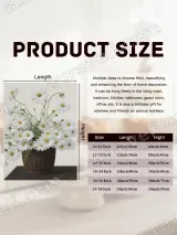Daisies in Woven Basket Floral Canvas Wall Art for Living Room Home Decor – view 7