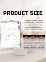 Minimalist Abstract Circular Line Art Canvas Wall Art for Home Decor – view 7