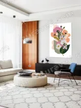 Botanical Floral Canvas Wall Art for Bedroom and Living Room Home Decor – view 5