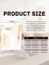 Abstract Color Block Canvas Wall Art for Living Room & Bedroom Home Decor – view 7