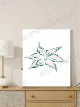Swirled Floral Canvas Wall Art for Living Room Bedroom Home Decor – view 4