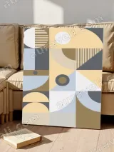 Geometric Abstract Canvas Wall Art for Living Room Bedroom Home Decor – view 5